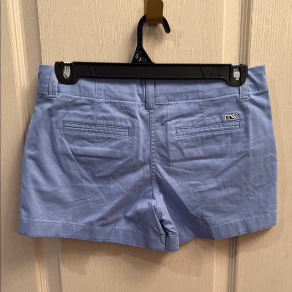Vineyard Vines Blue Bermuda Shorts Casual Cotton Blend. Girls size 12 - Picture 4 of 4